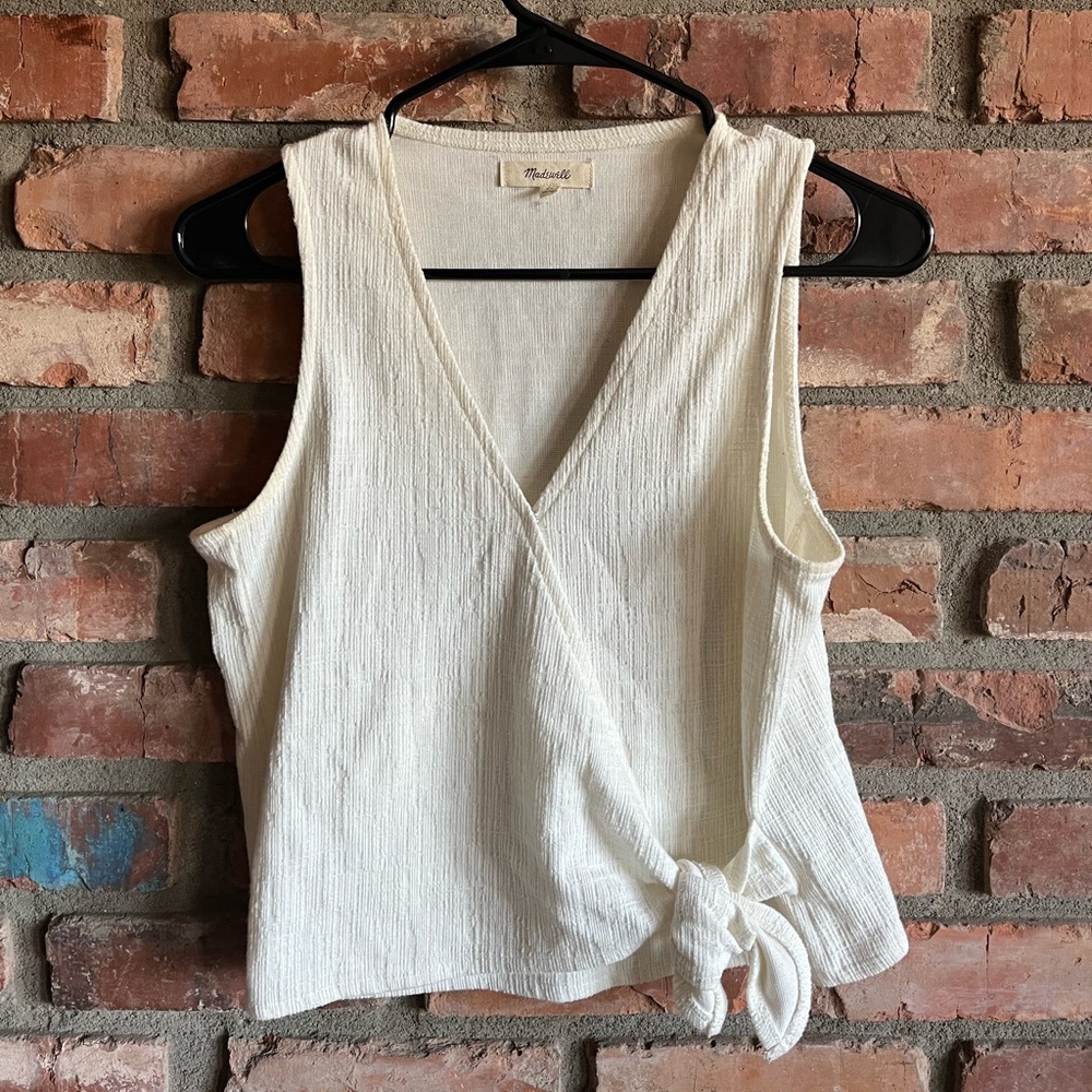 Madewell wrap tank top